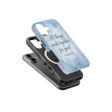 Romans 8:28 magnetic tough case for iPhone