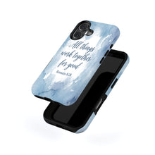 Romans 8:28 magnetic tough case for iPhone