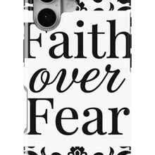Faith Over Fear magnetic tough case for iPhone