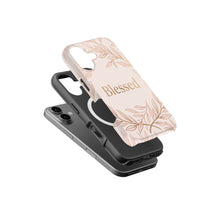 Blessed Script magnetic tough case for iPhone