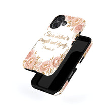 She Is Clothed In Strength magnetic tough case for iPhone