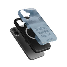 Be Still Psalm 46:10 magnetic tough case for iPhone