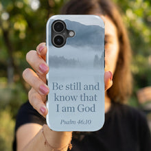 Be Still Psalm 46:10 magnetic tough case for iPhone