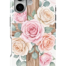 Floral Cross magnetic tough case for iPhone