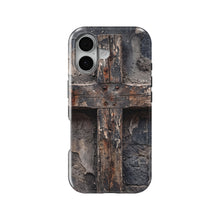 Distressed Cross magnetic tough case for iPhone