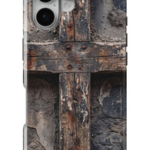Distressed Cross magnetic tough case for iPhone