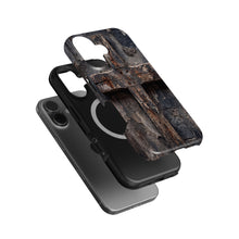 Distressed Cross magnetic tough case for iPhone