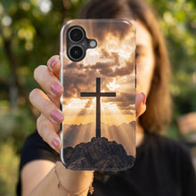 Cross On Mountains magnetic tough case for iPhone