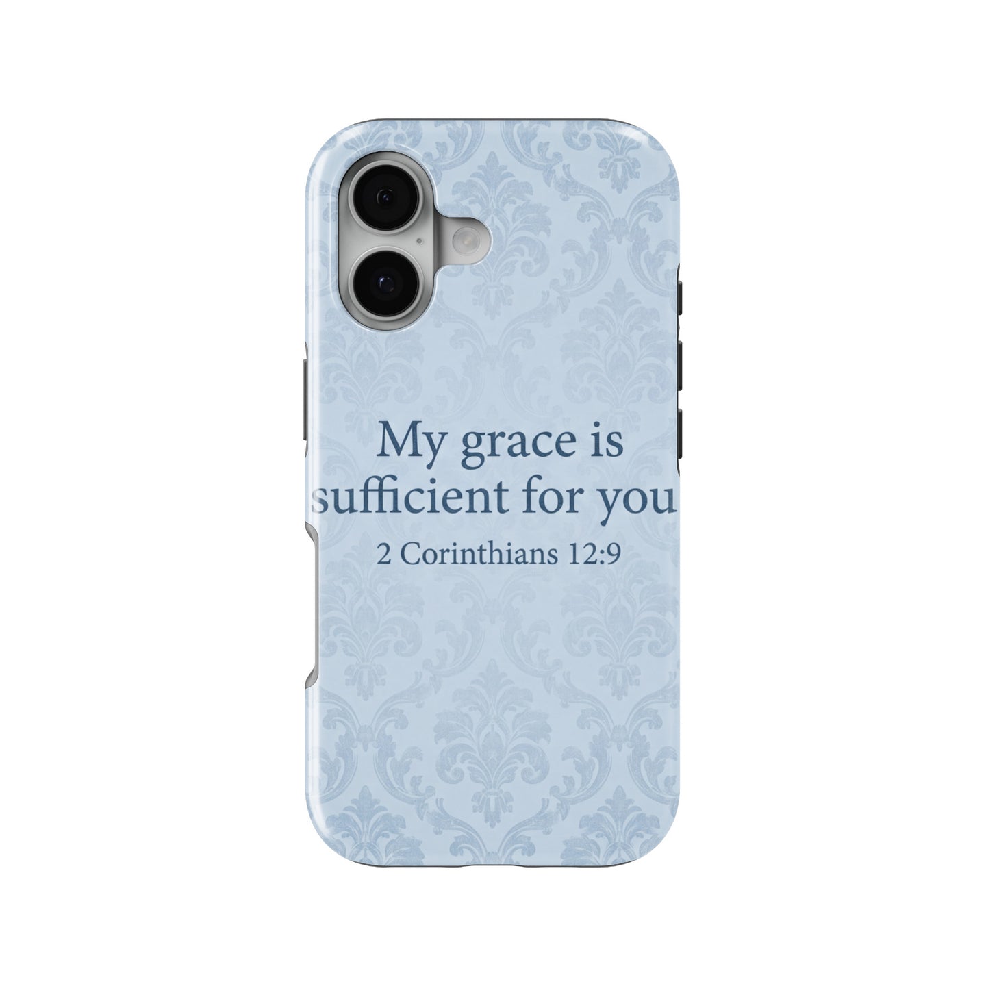 His Grace Is Sufficient magnetic tough case for iPhone