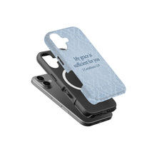 His Grace Is Sufficient magnetic tough case for iPhone