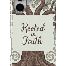 Rooted In Faith Tree magnetic tough case for iPhone