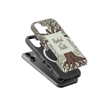 Rooted In Faith Tree magnetic tough case for iPhone