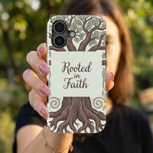 Rooted In Faith Tree magnetic tough case for iPhone