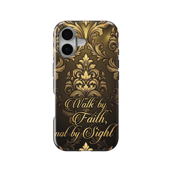 Walk By Faith magnetic tough case for iPhone