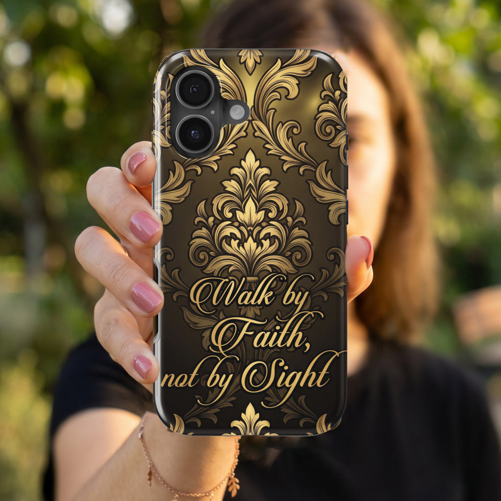 Walk By Faith magnetic tough case for iPhone