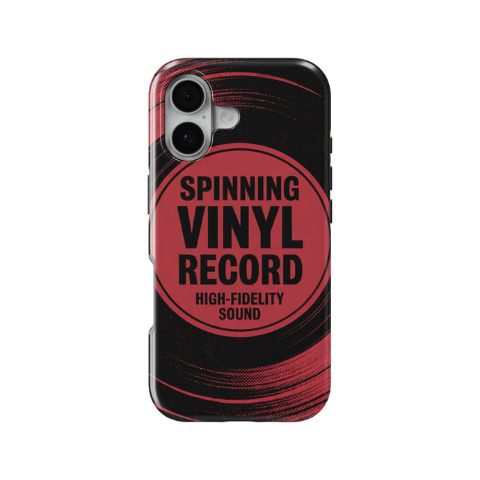 Vinyl Record magnetic tough case for iPhone