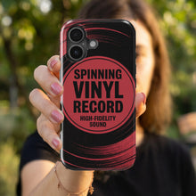 Vinyl Record magnetic tough case for iPhone