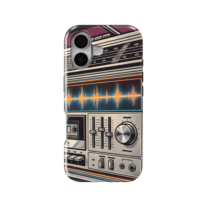 Boombox magnetic tough case for iPhone