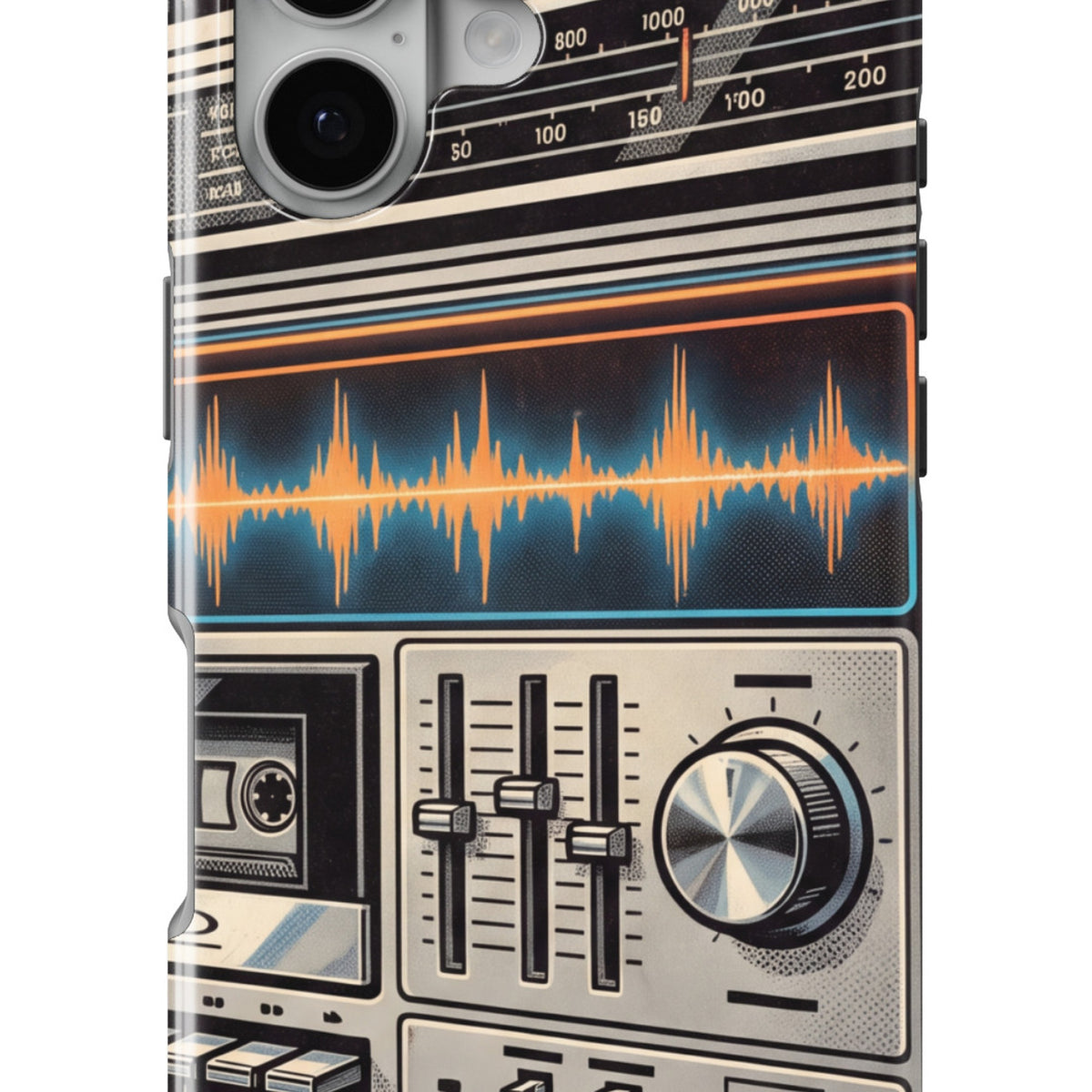 Boombox magnetic tough case for iPhone