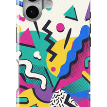 90s Memphis Shapes magnetic tough case for iPhone