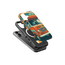 Retro Camper Van magnetic tough case for iPhone
