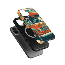 Retro Camper Van magnetic tough case for iPhone