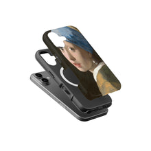 Girl With A Pearl Earring magnetic tough case for iPhone