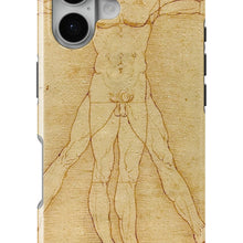 Vitruvian Man magnetic tough case for iPhone