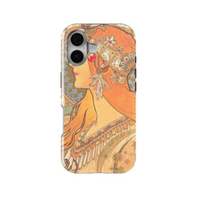 Mucha Art Nouveau magnetic tough case for iPhone