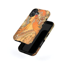 Mucha Art Nouveau magnetic tough case for iPhone