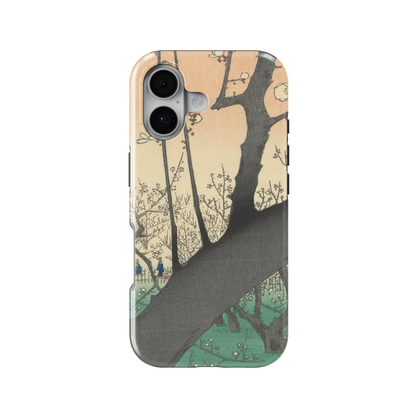 Hokusai Plum Blossom magnetic tough case for iPhone