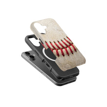 Baseball Stitch magnetic tough case for iPhone