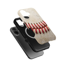 Baseball Stitch magnetic tough case for iPhone