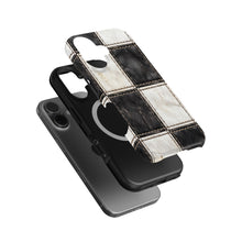 Checkered Racing Flag magnetic tough case for iPhone