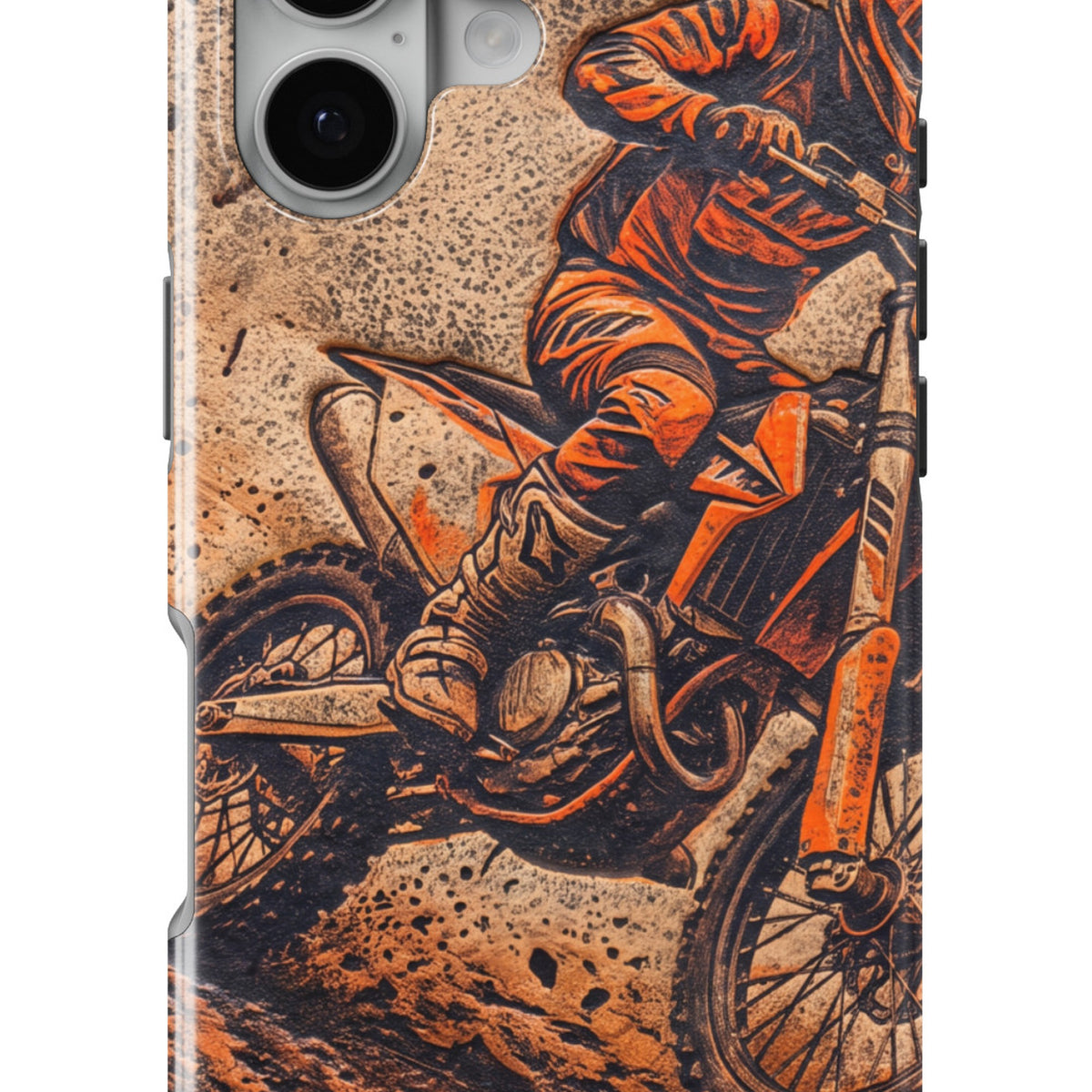 Motocross Dirt Bike magnetic tough case for iPhone