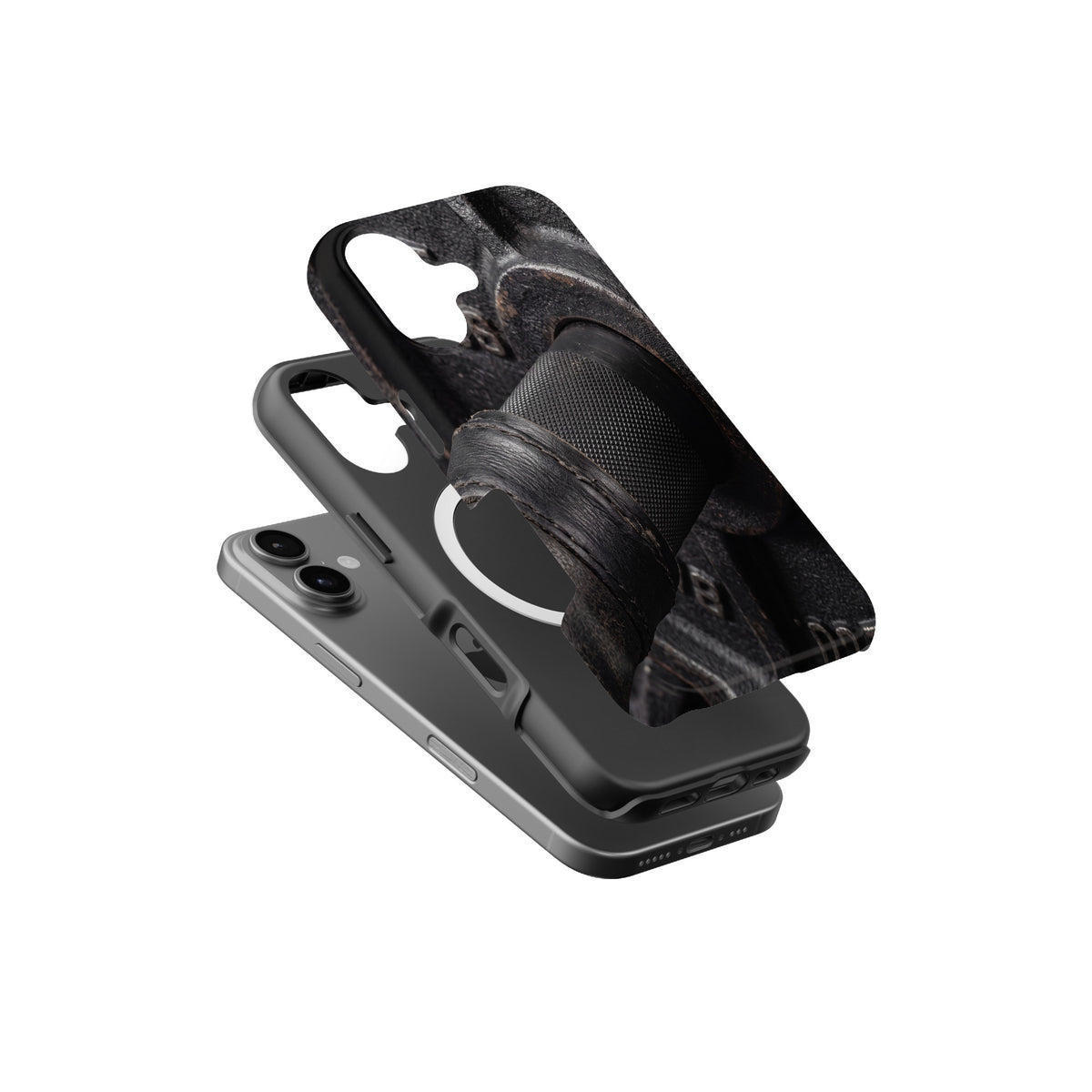 Barbell Lifting magnetic tough case for iPhone