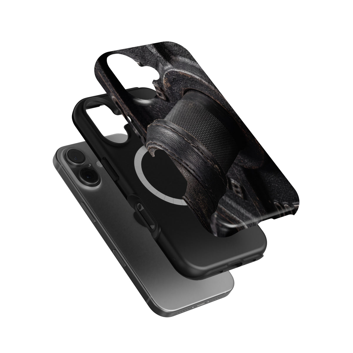 Barbell Lifting magnetic tough case for iPhone