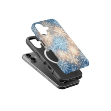Christmas Snowflakes magnetic tough case for iPhone