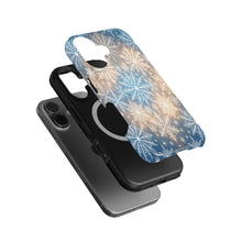 Christmas Snowflakes magnetic tough case for iPhone