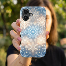Christmas Snowflakes magnetic tough case for iPhone