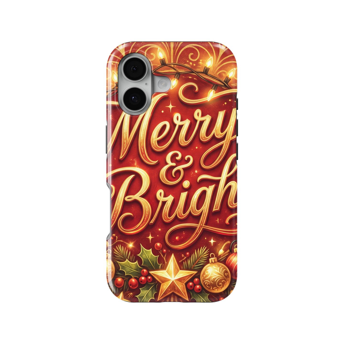 Merry & Bright magnetic tough case for iPhone