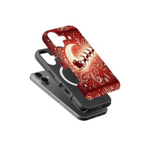 Santa & Reindeer magnetic tough case for iPhone