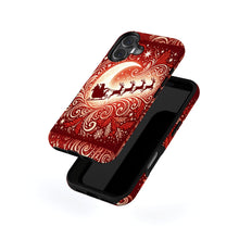 Santa & Reindeer magnetic tough case for iPhone