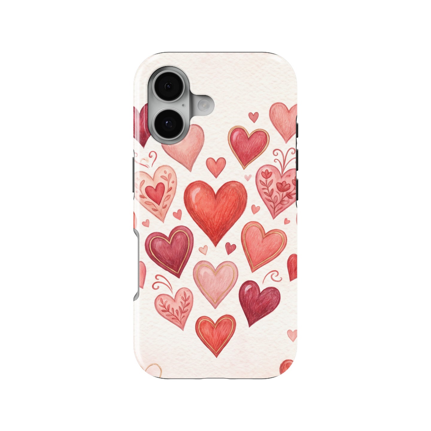 Valentine Hearts magnetic tough case for iPhone