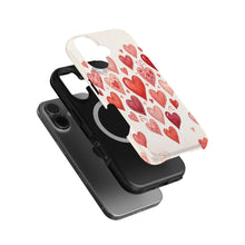 Valentine Hearts magnetic tough case for iPhone