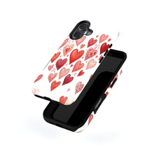 Valentine Hearts magnetic tough case for iPhone