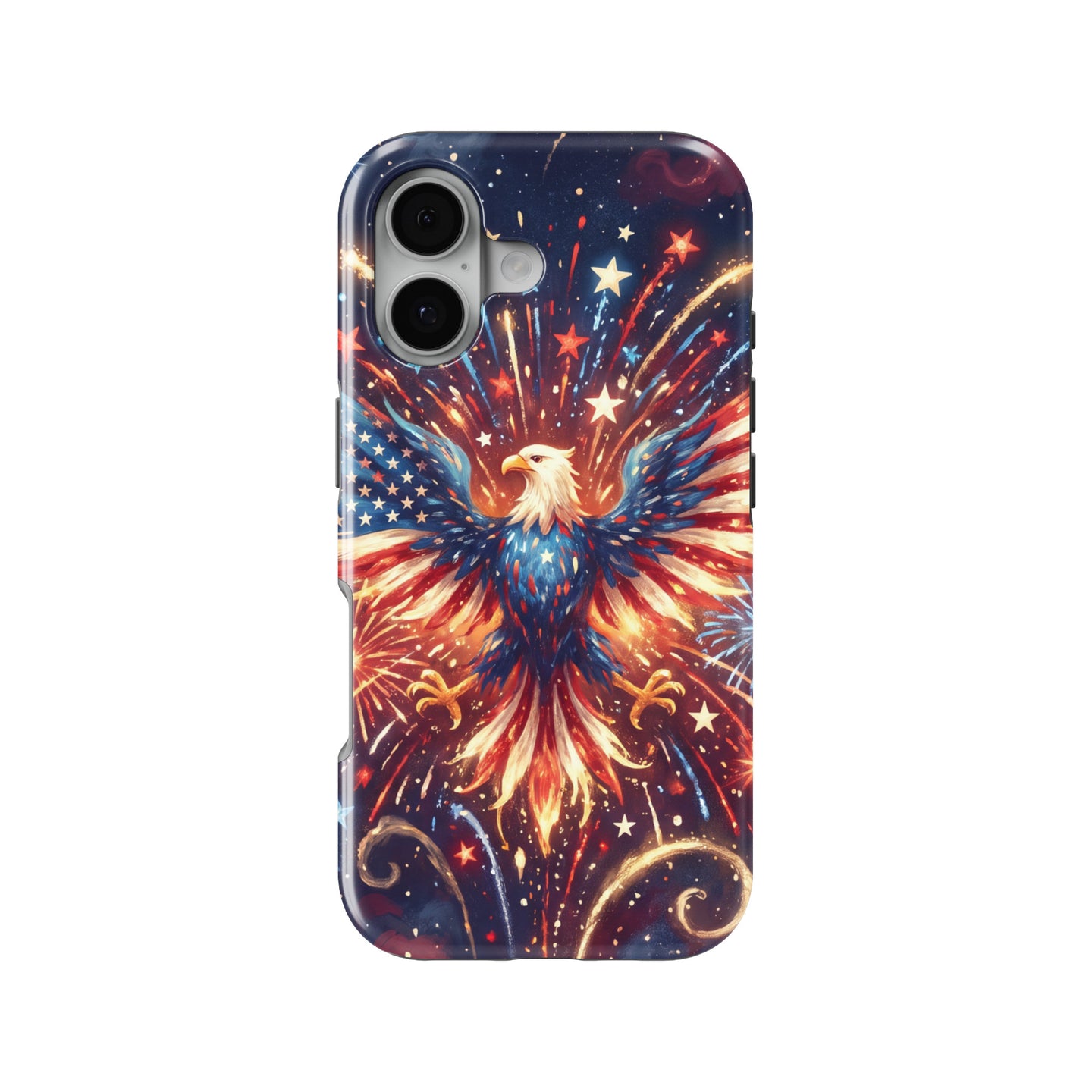 July 4th Fireworks magnetic tough case for iPhone