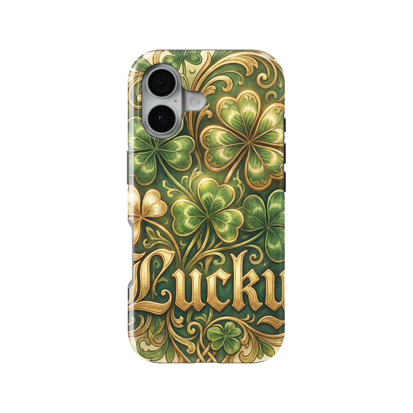 Shamrock St Patricks magnetic tough case for iPhone