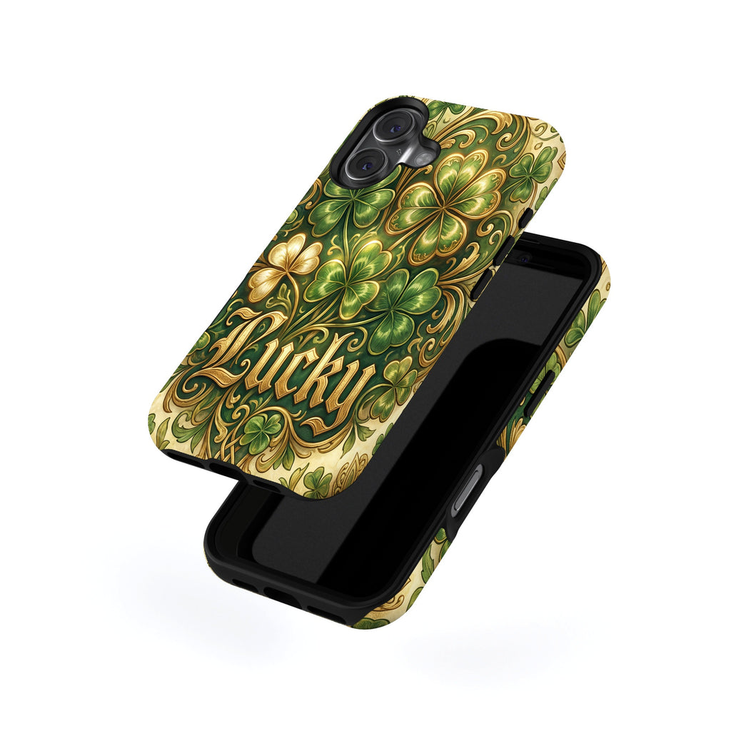 Shamrock St Patricks magnetic tough case for iPhone