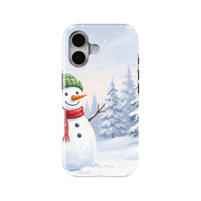 Snowman Winter magnetic tough case for iPhone